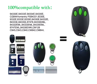 Télécommande de porte de garage 2VA 4VA, 2/4 boutons, 12V, sans fil, RF, code roulant, porte-clés, ouvre-porte, duplicateur de clé