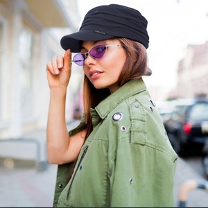 Phụ nữ mùa hè Newsboy <span class=keywords><strong>Cap</strong></span> cho <span class=keywords><strong>CHEMO</strong></span> mũ nón rụng tóc ung thư hat với vành - Product Image 6