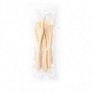 Ensemble de couverts de voyage portables et durables en plastique avec étui – Idéal pour le camping, les pique-niques, les barbecues en extérieur et les voyages en voiture - Product Image 3