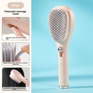 Peine de Aire Retráctil para Mujer, Bonito Cepillo para Peinar el Cabello, Esponjoso, Portátil, Masajeador, Limpieza Automática del Cabello Caído - Product Image 6