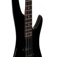 DISTRIBUTE 4 Strings Maple Neck Dark Wood Body Electric Guitar for Students Beginners Contact Us for Whole Photos