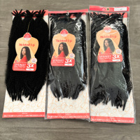 Extensions de cheveux synthétiques Afro Twist, tresses africaines à trame unique, extensions de cheveux torsadés bouclés crépus
