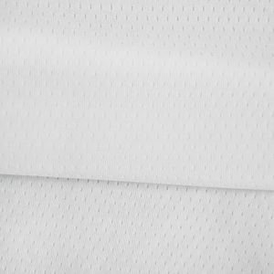 Manufacturer Custom Wholesale Sportswear 175gsm 100% Polyester Knitted Jacquard Mesh Fabric for Sports Jersey T-shirts - Product Image 6