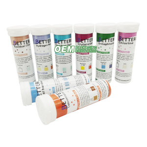 SN-1017 <span class=keywords><strong>Bandelettes</strong></span> de test de nitrate universelles <span class=keywords><strong>Bandelettes</strong></span> de test d'eau de piscine <span class=keywords><strong>Bandelettes</strong></span> De test D'acide Peracétique - Product Image 6