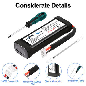 Batería de Repuesto Rapthor de 7000 mAh Compatible con el Altavoz JBL Charge <span class=keywords><strong>3</strong></span> GSP1029102A <span class=keywords><strong>3</strong></span>.7V (Herramientas de Instalación Incluidas) - Product Image 3