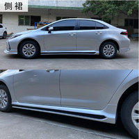 Kit carrosserie compact (lame avant, jupes latérales, lame arrière) pour Toyota Corolla E210 Altis Berline 2019-2024 - Pièces de modification extérieure