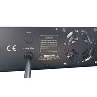 Thinuna Amplificateur de puissance professionnel TA-80E Amplificateur de mixage d'adresses publiques Mélangeur audio 4 canaux avec microphone sans fil