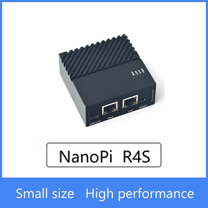 เราเตอร์พกพา FriendlyElec <span class=keywords><strong>Nanopi</strong></span> <span class=keywords><strong>R4S</strong></span> ขนาดเล็ก รองรับ OpenWRT พร้อมพอร์ตอีเธอร์เน็ตแบบ Dual-Gbps หน่วยความจำ 4GB LPDDR4 ใช้ชิป RK3399 สำหรับ IoT - Product Image 4