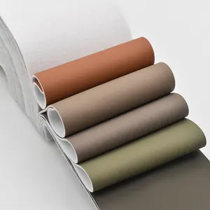 Free Samples Durable Scratch Resistant Fine Grain Salon Equipment Synthetic Leather Upholstery Fabric Pvc Synthetic Leather