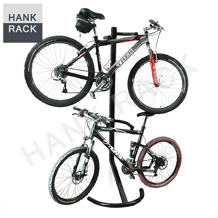 Vertical Floor Freestanding Gravity Bike Stand Display Parking Storage Bicycle Rack