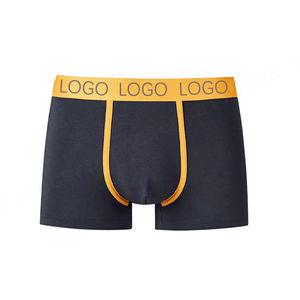 Vente en gros de caleçons décontractés de haute qualité pour hommes OEM personnalisé coton Spandex taille moyenne confortable style à la mode - Product Image 5