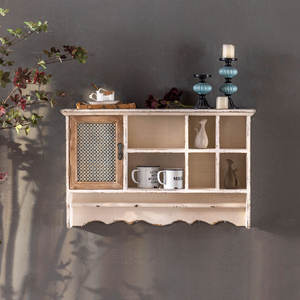 Étagère en bois plat de la meilleure qualité, haut <span class=keywords><strong>mur</strong></span> suspendu pour organisateur de stockage ou décoration fabriqué par Craftmen China - Product Image 6