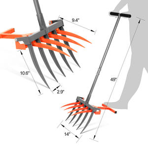 Hoogwaardig Materiaal 2-In-1 Tool Crush Grond Graven Machines Hand Grond Graven Machine Hand Helmstok - Product Image 5