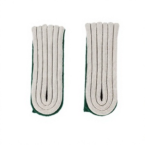 Charreteras de hombro de terciopelo acolchadas personalizadas, uniforme de rango de oficial británico de diseño único para capitanes, lingotes cómodos - Product Image 1