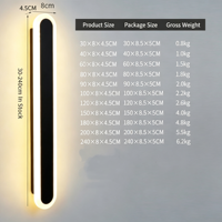 Projecteur mural LED extérieur étanche avec diffuseur en polycarbonate et corps en aluminium, blanc chaud, pour usage en jardin
