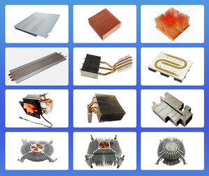 Tản nhiệt nhôm hiệu suất cao với ống đồng, tản nhiệt đèn sân khấu LED, chất liệu hợp kim nhôm uốn cong - Product Image 3