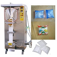 Mesin Pengemas Kantong Cair 100-500Ml, Sistem Pengisian Air untuk Kemasan Jus/Susu/Air/Cuka/Sirup