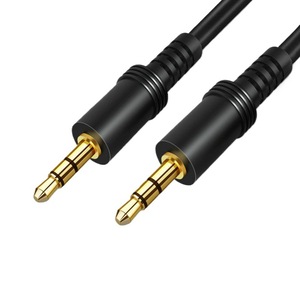 AUX audio cable for car audio speakers, 3.5mm dual-ended power output, suitable for car playback. - Product Image 2