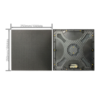 Panneau LED RGB intérieur HD P3.91, 250x250mm, matrice de points, écran de fond LED, module mural vidéo pour studio TV P3.91