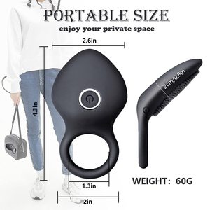 Yüksekliği kaliteli sıcak satış titreşim gecikme halkası silikon titreşim halkası toptan vibratör ile özel yetişkin ürünleri - Product Image 6