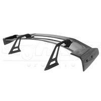 Aileron arrière universel pour berline Haosheng Car Swan Neck, noir brillant, 23e génération, universel pour berline