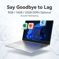 Новый ноутбук 15.6 дюймов с процессором AMD Ryzen 5 3500U, SSD 128 ГБ/256 ГБ, Windows 11 Pro, легкий, ультратонкий дизайн, IPS-дисплей, совместимость с Великобританией