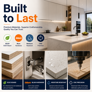 2026 Modern Furniture Luxury Customized Wood MDF Melamine Kitchen Cabinets Set With <strong>Sink</strong> Modural Kitchen <strong>Cupboard</strong> - Product Image 4