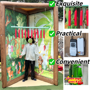 Fastory - Juego Inflable <span class=keywords><strong>de</strong></span> Lances Cayeros al Mejor <span class=keywords><strong>Precio</strong></span>, Personalizable, para Mejorar la Coordinación Mano-Ojo, Ideal para Carnavales - Product Image 1