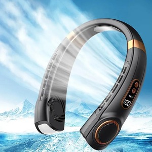 Mini Ventilador de Cuello de Alta Capacidad: Diseño sin Aspas Ultraportátil, Enfriador de Aire Recargable con 5 Velocidades Ajustables - Product Image 6