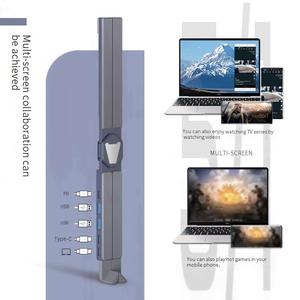 Nouvelle station d'accueil <span class=keywords><strong>portable</strong></span> en alliage d'aluminium, <span class=keywords><strong>support</strong></span> pour <span class=keywords><strong>ordinateur</strong></span> <span class=keywords><strong>portable</strong></span> ergonomique, pliable et réglable, <span class=keywords><strong>support</strong></span> pour tablette - Product Image 2