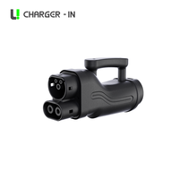 Adaptateur GB/T vers CCS2 250A Connecteur de charge EV Adaptateur de charge 1000V Prise pour voiture électrique