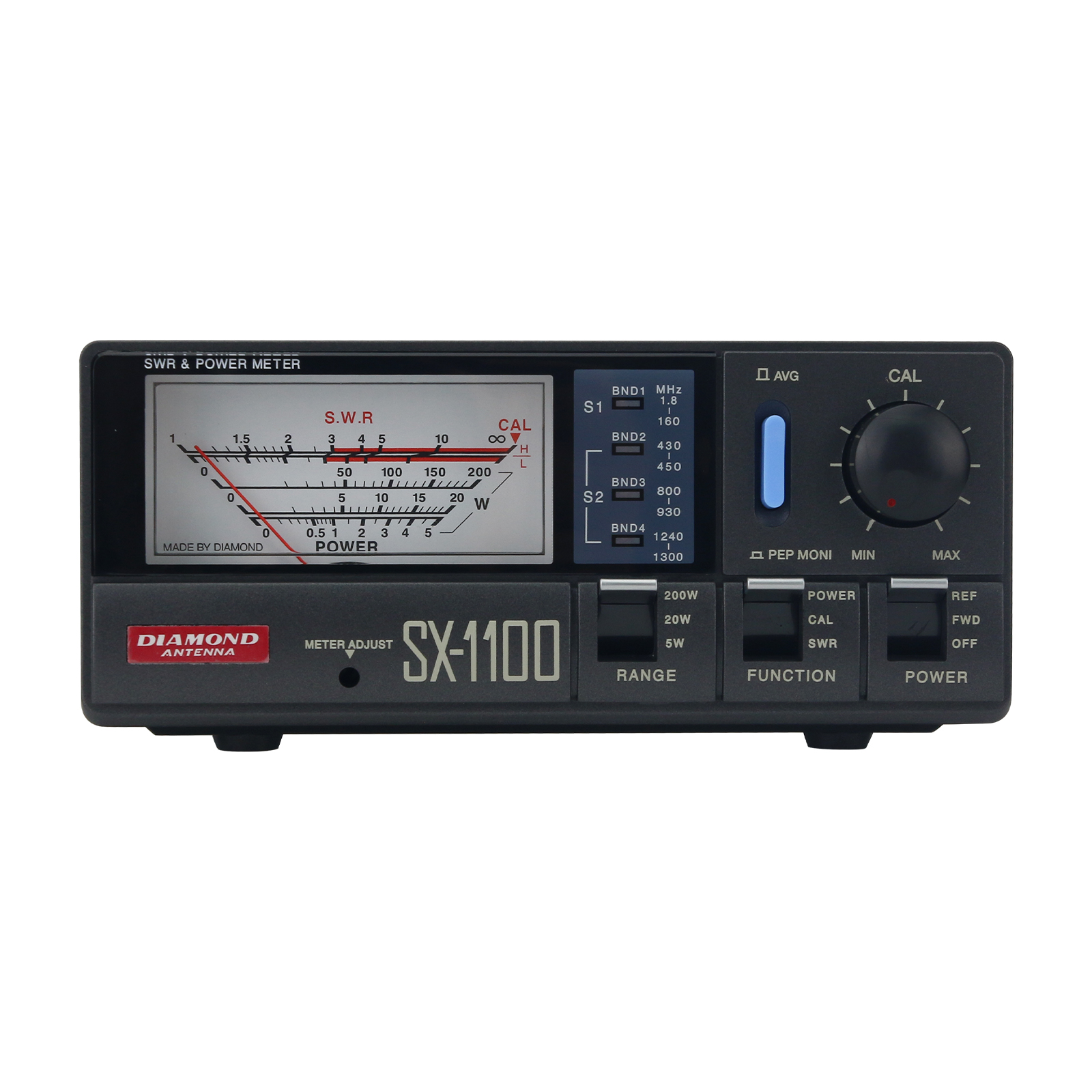 SX-1100 Original Quad-Band SWR Power Watt Meter for Diamond
