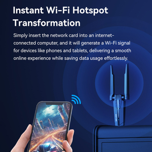 BL-WDN900AXBT LB-LINK AX900 WiFi6 Bluetooth5 Dual Band <b>USB</b> WiFi <b>Adapter</b> <b>Plug</b>&Play For Laptop Desktop Windows Linux - Product Image 5