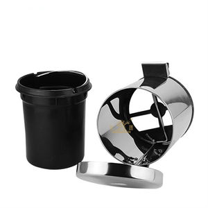 Poubelle d'<span class=keywords><strong>extérieur</strong></span> à crochet, poubelle en métal, nouveau design - Product Image 3