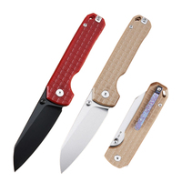 Couteau pliant de poche EDC à lame VG10, manche G10, couteau de chasse, couteau de camping, couteau tactique d'extérieur, autodéfense