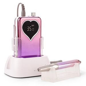 Taladro de Uñas Profesional Inalámbrico, Lima Eléctrica Portátil de 85W con Bajo Calor, 35000 rpm, para Salón de Uñas - Product Image 1