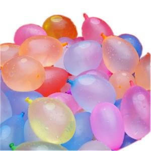 Globos de agua, 3 paquetes de 111 colores mixtos, juguete redondo de emulsión para juegos de lucha con agua - Product Image 2