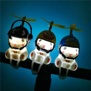 Animal de vélo drôle et mignon avec casque de sécurité pour enfants, <span class=keywords><strong>klaxon</strong></span> de vélo, son long et fort - Product Image 5