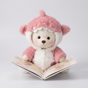 Funboxes - Muñeco <span class=keywords><strong>de</strong></span> <span class=keywords><strong>Peluche</strong></span> <span class=keywords><strong>de</strong></span> Dinosaurio <span class=keywords><strong>de</strong></span> 30 cm, Muñeco <span class=keywords><strong>de</strong></span> <span class=keywords><strong>Peluche</strong></span> con Vestido - Product Image 4