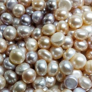 ลูกปัดมุกแท้คุณภาพสูง ขนาด 14-16 มม. สีชมพูไล่เฉดสีม่วงแบบบาโรก  แบบใหม่  ลูกปัดมุกแบบหลวม  ลูกปัดมุกคู่ - Product Image 3