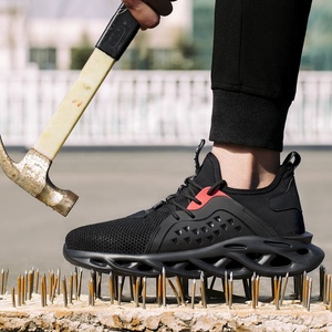 GUYISA 2020 Botas de Seguridad de Moda con Puntera de Acero, Zapatos de Trabajo para Hombre - Product Image 5