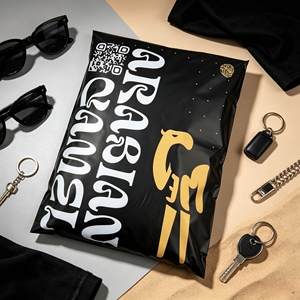 Custom Matte Black Poly Mailers Logo Print <b>Waterproof</b> Self Seal Shipping Bags Clothing Boutique Packaging Mailing Envelopes - Product Image 1