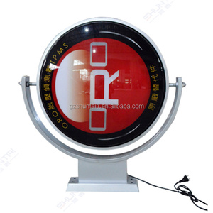 Kích Thước Tùy Chỉnh Khung Nhôm Acrylic Xoay Hộp Đèn <span class=keywords><strong>Led</strong></span> Hiển Thị Quảng Cáo Ngoài Trời - Product Image 4