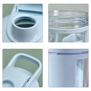 Vaso Mezclador de Plástico Portátil de 500 ml (17 oz) con Logotipo Personalizado, para Batidos de Proteínas, Gimnasio, Fitness, Deportes, Regalo, Botella Mezcladora de Agua de Plástico - Product Image 3