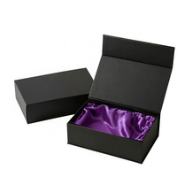 Boîte cadeau magnétique pliable personnalisée pour parfum et cosmétiques avec insert personnalisable, directement de l'usine