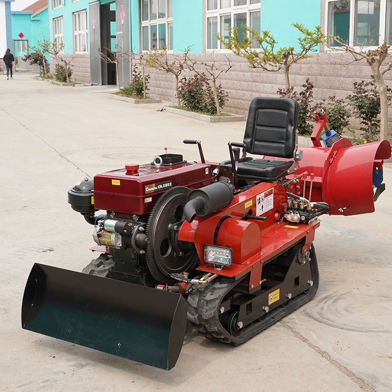 Ride on Diesel Engine Rotary Tiller