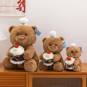 New Cake <b>Bear</b> Doll <b>Cute</b> Teddy <b>Bear</b> Plush Animal Toys Sleep Comfort Pillow Valentine's Day Birthday Gift Stuffed Animal Toys - Product Image 6