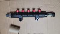 Conjunto de riel común de inyección de motor de combustible diésel genuino Original 8C1Q-9D280-AA 8C1Q9D280AA LR006865 para Ford Transit