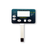 Impression numérique, modèle JIXING HW, membrane graphique en PET, film superposé, interrupteur à membrane pour télécommande PCB