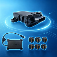 Sistema de Monitoreo de Presión de Neumáticos (TPMS) para Camiones, Autobuses y Remolques, 2-26 Ruedas, Sensor Externo, RS485, CAN, TTL, RS232, Acoplamiento Automático